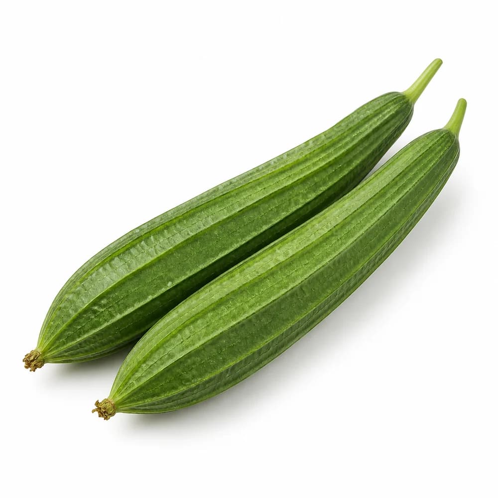 Turiya (Ridge Gourd) — AI illustration