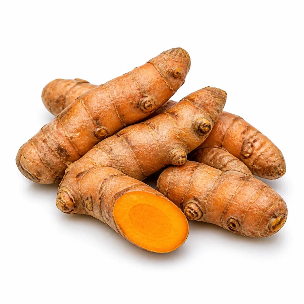 Fresh Yellow Haldi (Turmeric) — AI illustration