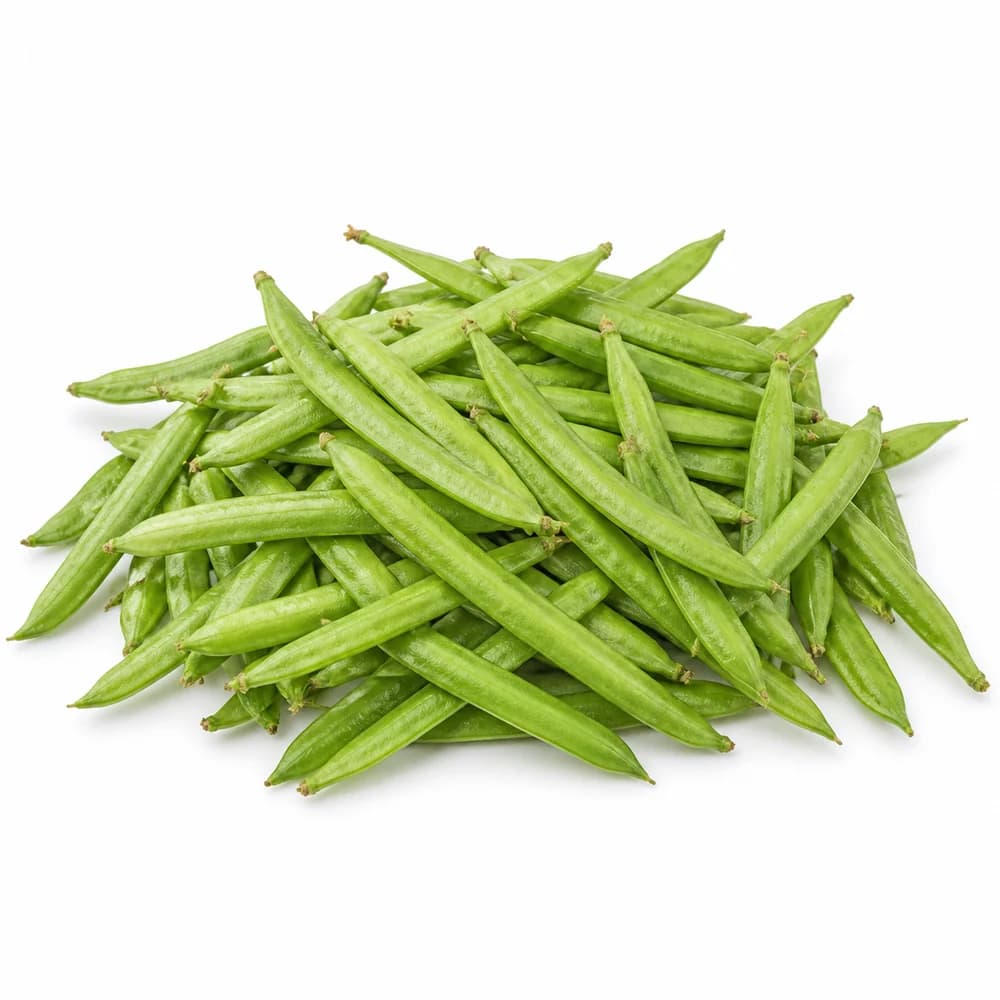 Guwar (Cluster Beans, Small Box) — AI illustration