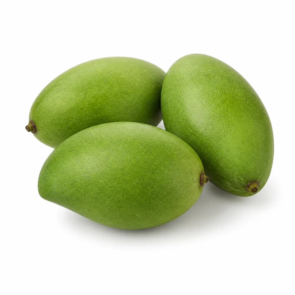 Raw Mangoes — AI illustration