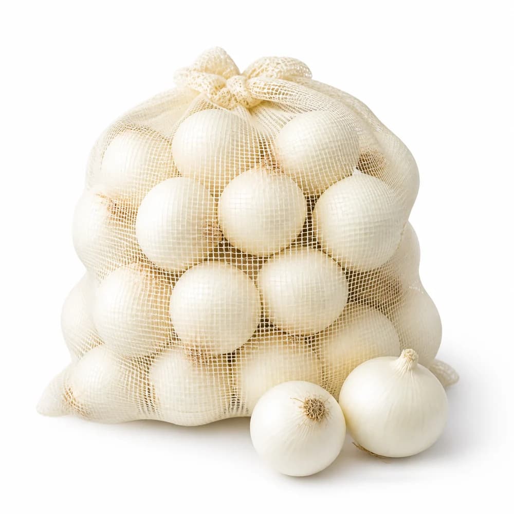 White Onions 4kg — AI illustration